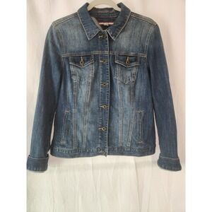 Tommy Hilfiger 2015 Denim Jacket Women's Size‎ M Fitted